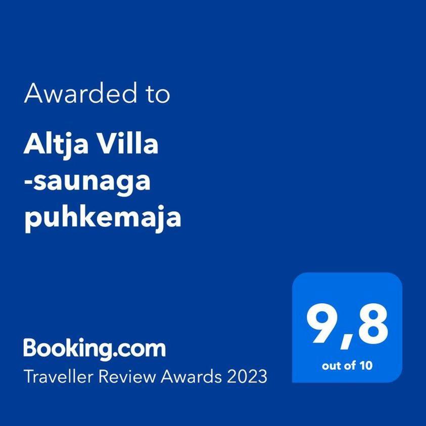 Altja Villa-Cottage With Sauna 外观 照片